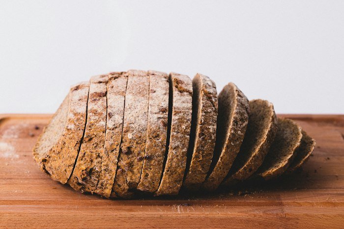 Crusty loaves of bread